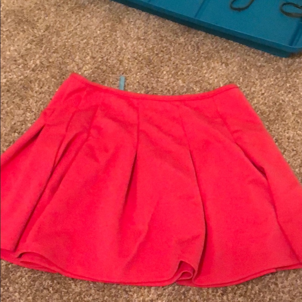 Pleated Pink Skirt